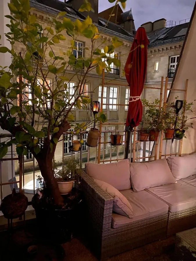 Apartment With Terrace In Center - Montorgueil District *